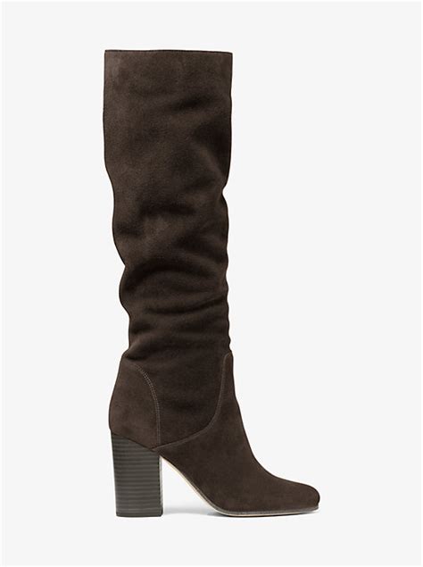 botte michael kors hiver en suede|Botte Elle en suède .